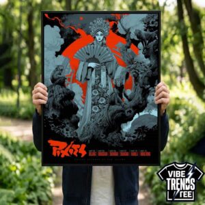 2026 China Pixies P40 Poster Beijing Hong Kong And Manila Shanghai Tour 2026 Art By Ken Taylor High-Quality Poster Canvas