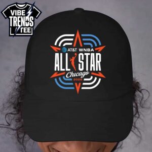 AT And T WNBA All-Star Chicago 2026 Logo Classic Cap Snapback Hat