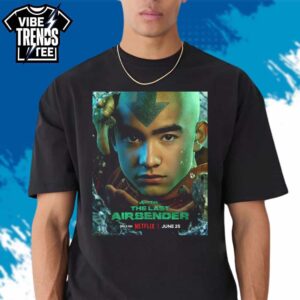 Aang Character Posters For Avatar The Last Airbender Season 2 Premiering June 25 2026 On Netflix Short T-Shirt