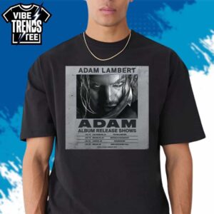Adam Lambert ADAM Album Release Shows 2026 For July 10th 15th And 21st 23rd Short Unisex T-Shirt