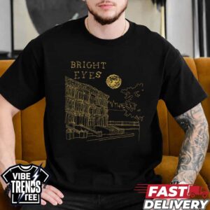 Bright Eyes I’m Wide Awake It’s Morning 2026 Black Short T-Shirt