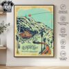 Bright Eyes Full Show 2026 Anniversary Poster For Red Rocks And Hollywood HIlls And Forest Hills On May 6th 23rd And June 6th 2026 Poster Canvas