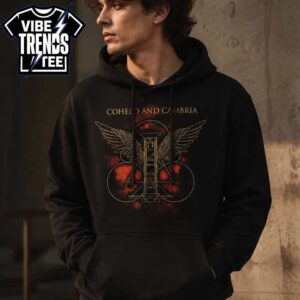 Coheed and Cambria Guillotine Keywork Tee Good Apollo 20th Anniversary 2026 Hoodie T-Shirt