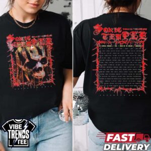 Demented Tee Sonic Temple 2026 Art And Music Festival For May 14-17 2026 In Columbus OH Black Womens T-Shirt
