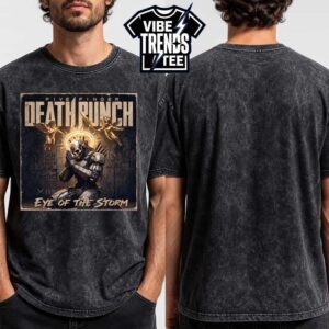 Five Finger Death Punch Eye Of The Storm New Single Release On May 15 2026 Black Washed T-Shirt