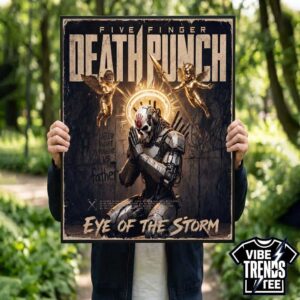 Five Finger Death Punch Eye Of The Storm New Single Release On May 15 2026 High-Quality Poster Canvas