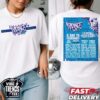 Switchfoot Forever Now Tour 2026 Fall US Dates List With Anberlin Two Sided Print Womens T-Shirt