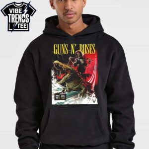 Guns N Roses Hollywood FL 2026 Night One Poster Tonight Kicking Off F1 Miami Grand Prix At Hard Rock Live On April 30 2026 Hoodie T-Shirt