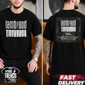 Lamb of God x Trivium Australia October 2026 Date List With Special Guests Bleed From Within Short T-Shirt
