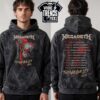 Megadeth This Was Our Life 2026 Merch Tee Let There Be Shred 2026 Kicks Off In Lima PE On Apr 23 Washed Hoodie T-Shirt