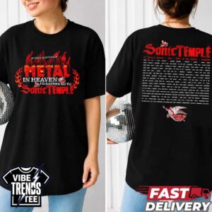 Metal Heaven Tee Sonic Temple 2026 Art And Music Festival For May 14-17 2026 In Columbus OH Womens T-Shirt