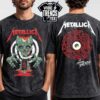 Metallica Nautical Sea Monster 2026 Merch Tee European Dates M72 World Tour 2026 Black Washed T-Shirt