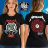 Metallica Honesty Is My Only Excuse Master Of Puppets Tour Pushead Damage Inc 2026 Two Sided White Short T-Shirt