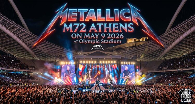 Metallica M72 Athens 2026 In Greece At Olympic Stadium On May 9 Tour 2026