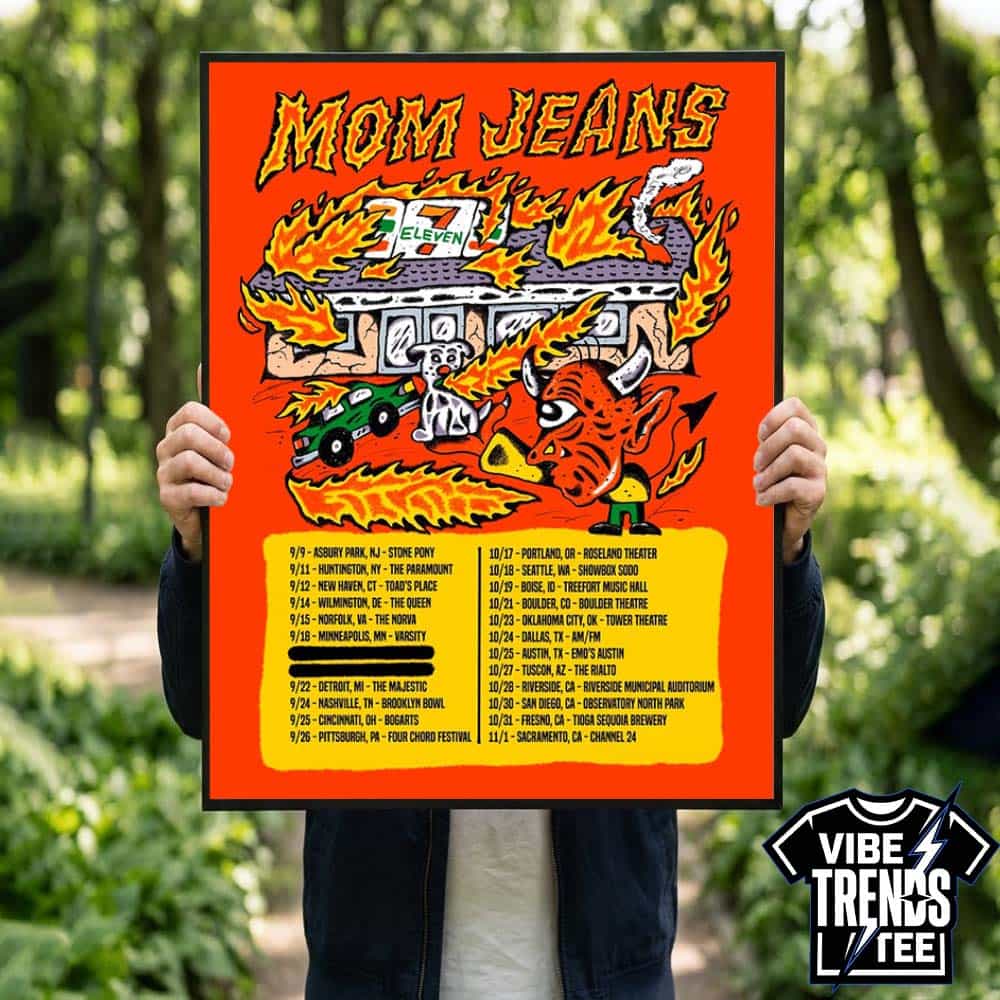 Mom Jeans Tour 2026 Cities List Kicks Off In Asbury Park NJ On September 9 2026 High-Quality Poster Canvas Mom Jeans Tour 2026 Cities List Kicks Off In Asbury Park NJ On September 9 2026 High-Quality Poster Canvas