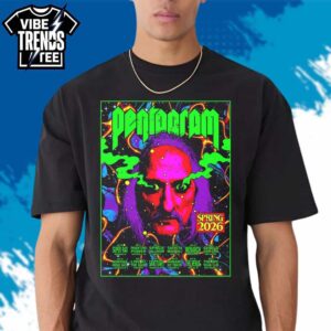 Pentagram Last Rites Spring Tour 2026 Poster Dates List For May 20 To May 31 Black Short T-Shirt
