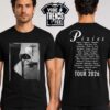 Pixies P40 Boston Collegiatee Tee For 40th Anniversary Tour 2026 Asia Two Sided Print Navy T-Shirt