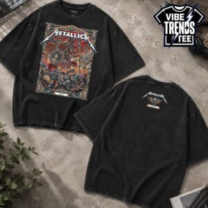 Pop-Up M72 Athens 2026 Metallica Merch Tee In Greece At Olympic Stadium On May 9 Tour 2026 Washed T-Shirt