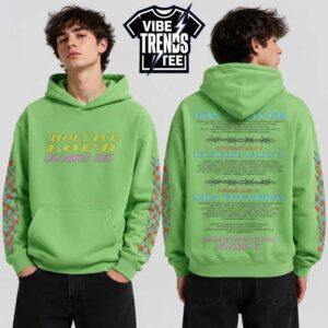 Rolling Loud Festival 2026 Hardstyle 26 Lineup Hoodie Tee For May 8–10 2026 In Orlando FL Hoodie Green T-Shirt