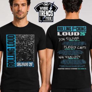 Rolling Loud Festival 2026 In The Crowd Vintage Black 26 Lineup Tee For May 8–10 2026 In Orlando FL Short T-Shirt