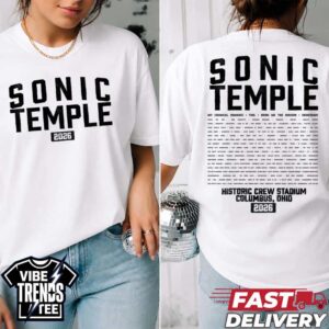 ST Athletic Tee Sonic Temple 2026 Columbus OH Art And Music Festival For Historic Crew Stadium On May 14-17 2026 Womens T-Shirt