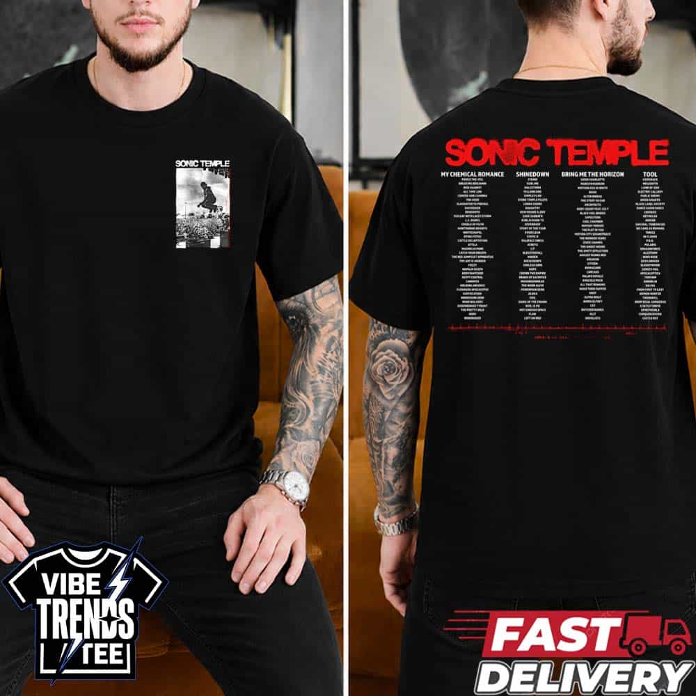 Sonic Temple 2026 Art And Music Festival Stage Jump Tee For May 14-17 2026 In Columbus OH Short T-Shirt Sonic Temple 2026 Art And Music Festival Stage Jump Tee For May 14-17 2026 In Columbus OH Short T-Shirt