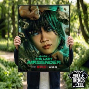 Toph Character Posters For Avatar The Last Airbender Season 2 Premiering June 25 2026 On Netflix Professional Poster Canvas