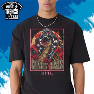 Welcome To Rockville Guns N Roses 2026 Poster Tonight For Daytona Beach Florida At Daytona International Speedway On May 7th 2026 Short T-Shirt